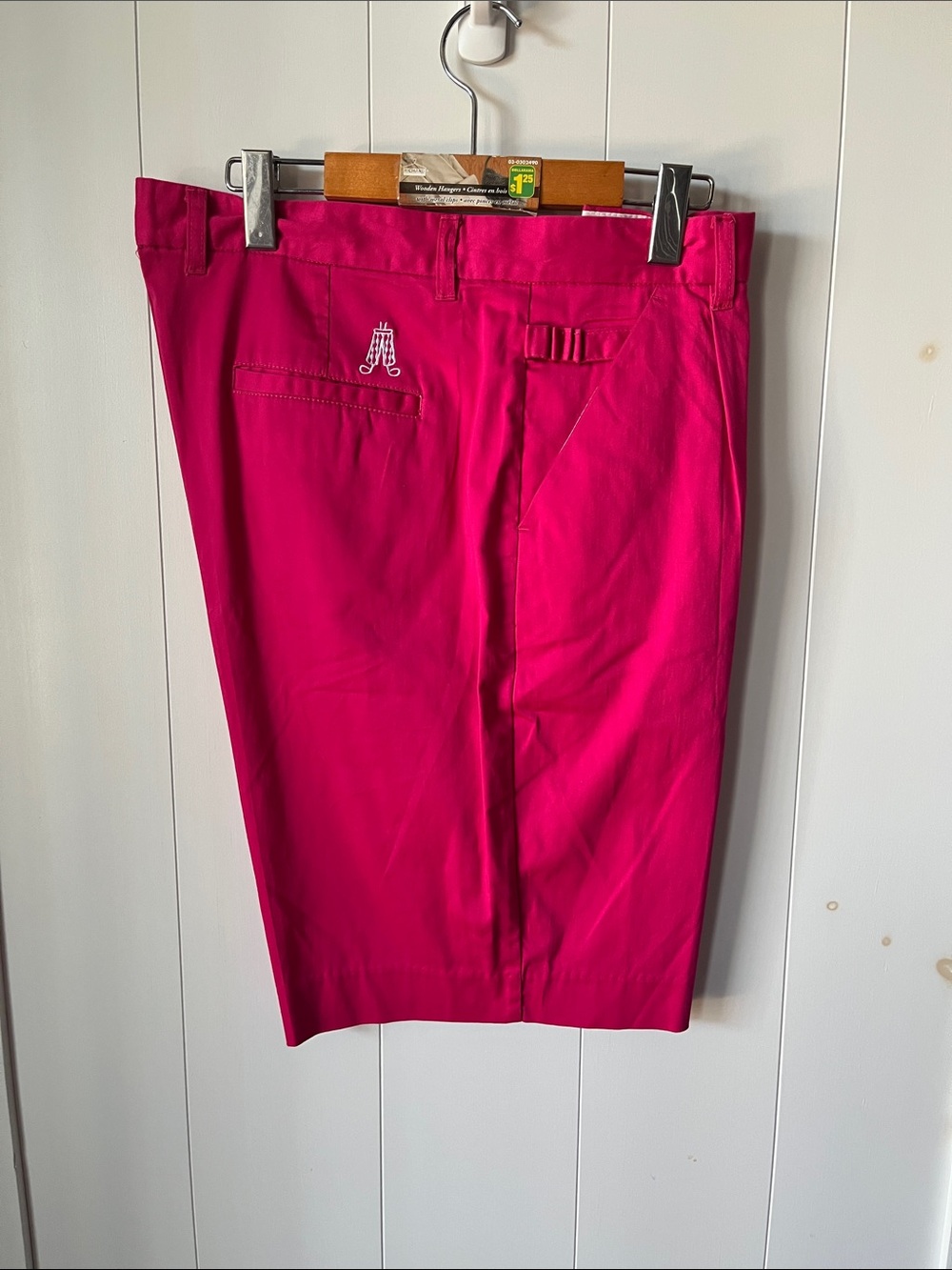 Brooks Brothers Bright Pink Flat-Front Men's Shorts